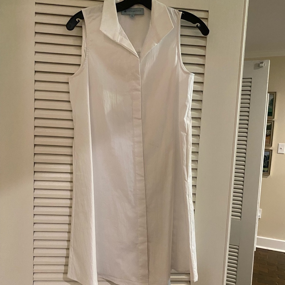 Tuckernuck white shirtdress